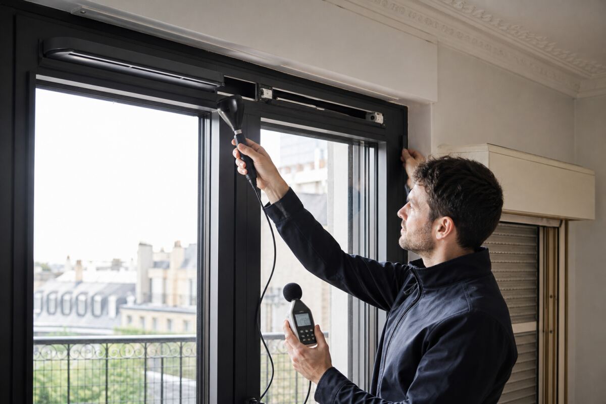 Fenêtre acoustique et entrée d’air : éviter le point faible