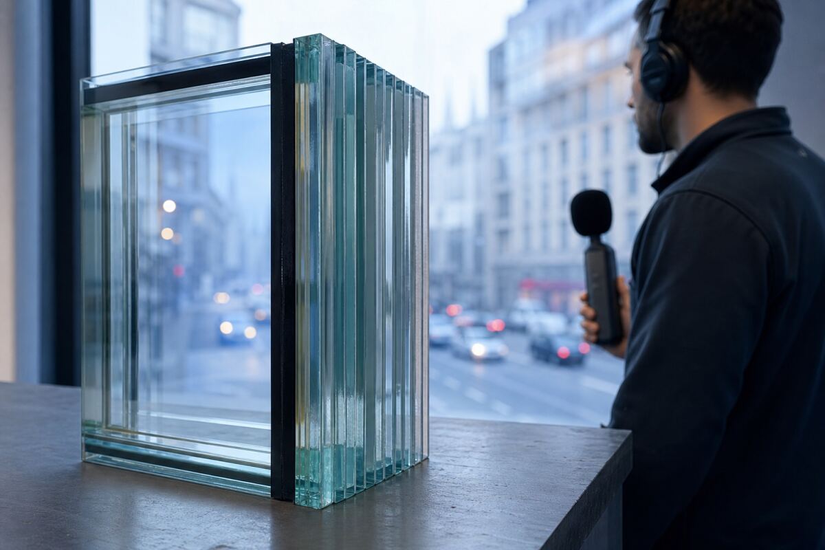 Vitrage feuilleté acoustique : choisir la composition