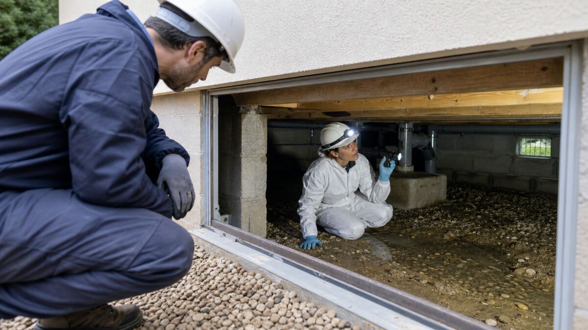 Inspecter un vide sanitaire avant achat : accès, eau, bois et réseaux