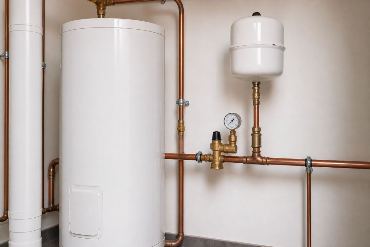 Vase d’expansion sanitaire : rôle et bon réglage