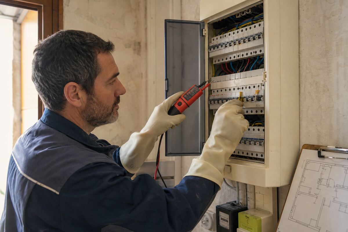 Ancien tableau sans repérage : méthode sûre pour identifier les circuits