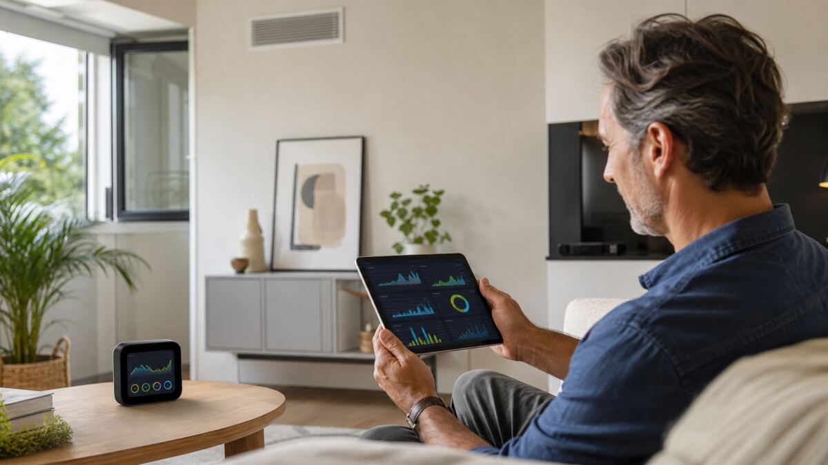 Capteur de qualité de l’air intérieur : CO2, particules, COV et mesures vraiment utiles