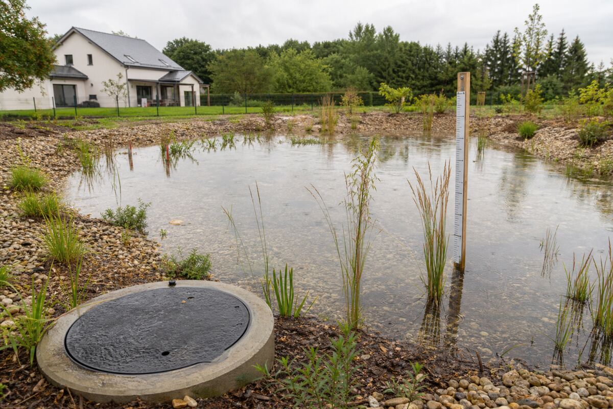 Ouvrage pluvial : mesurer le temps de vidange
