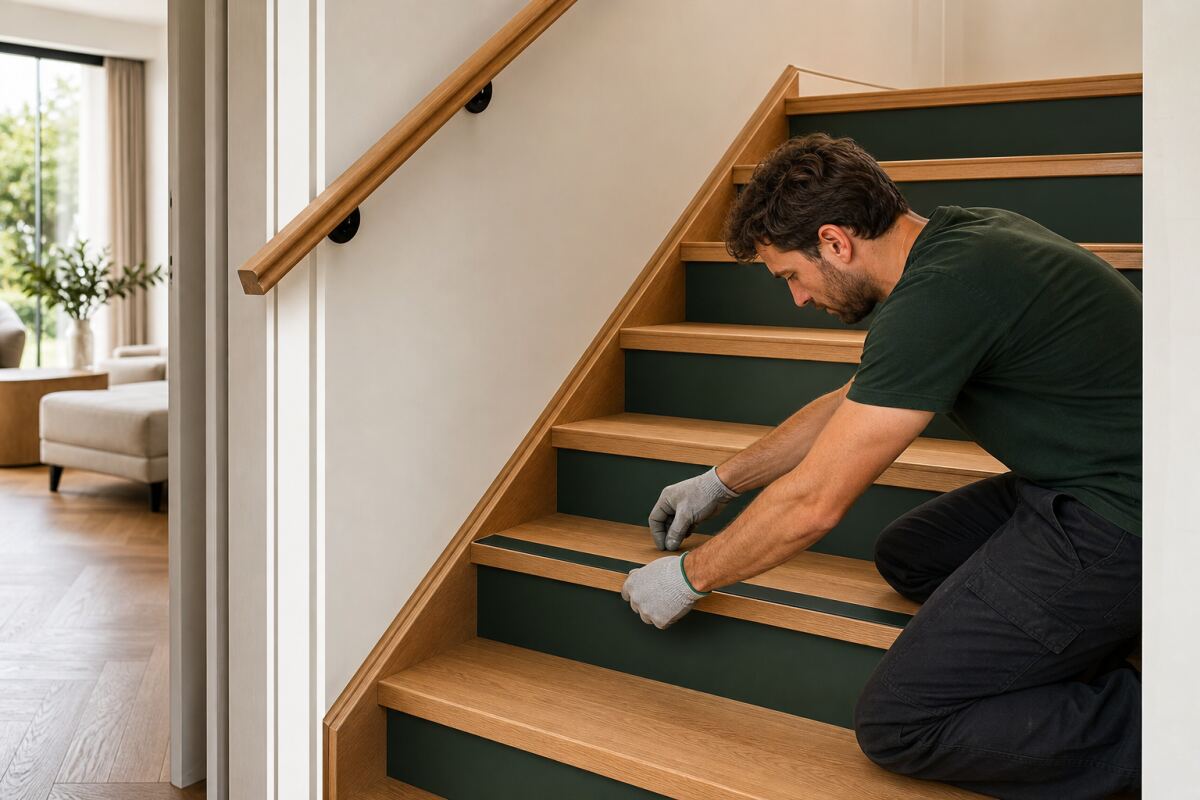Contraste d’escalier : rendre les marches vraiment lisibles