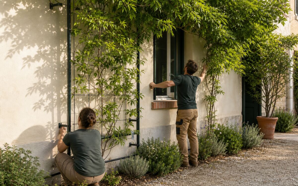 Végétaliser une façade pour rafraîchir la maison sans créer d’humidité