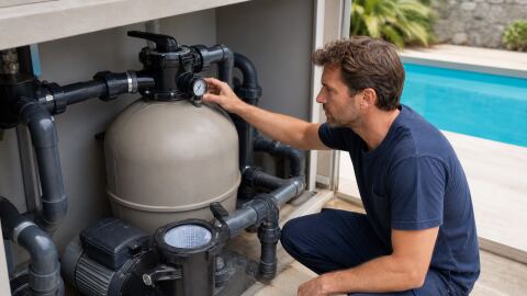 Pompe de piscine énergivore : débit, filtration et programmation