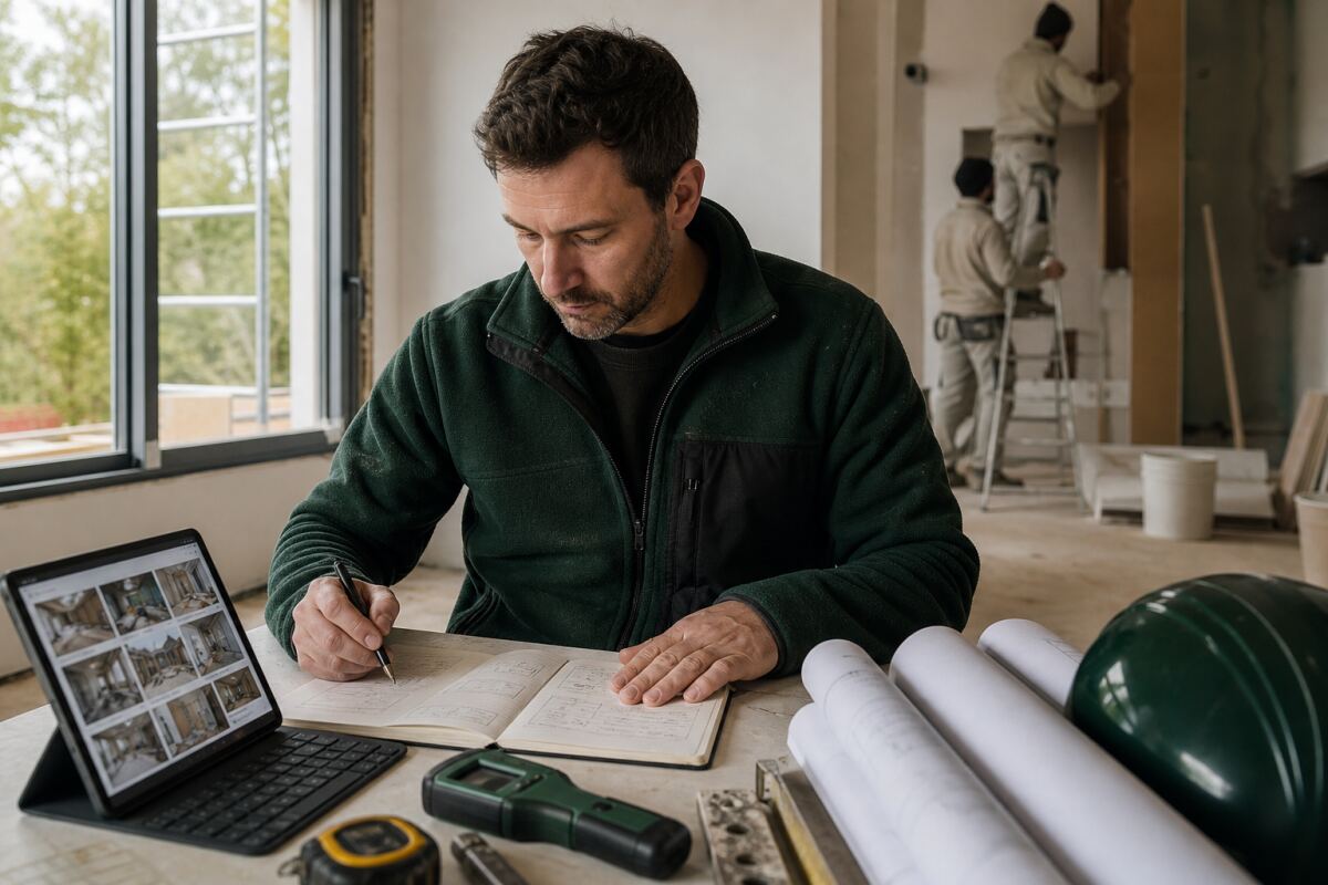 Journal de chantier : modèle simple et utile