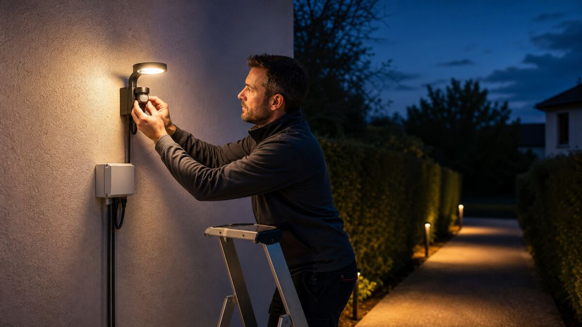 Détecteur extérieur : portée, durée et voisinage
