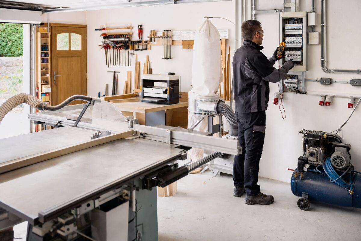 Atelier domestique : circuits pour machines puissantes