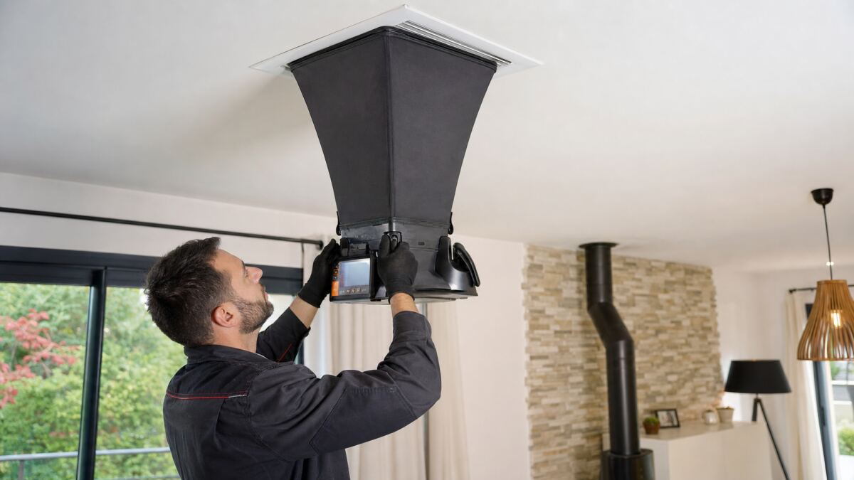 Mesurer le débit d’une bouche de ventilation