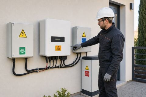 Signalisation photovoltaïque pour les secours : éléments à rendre visibles