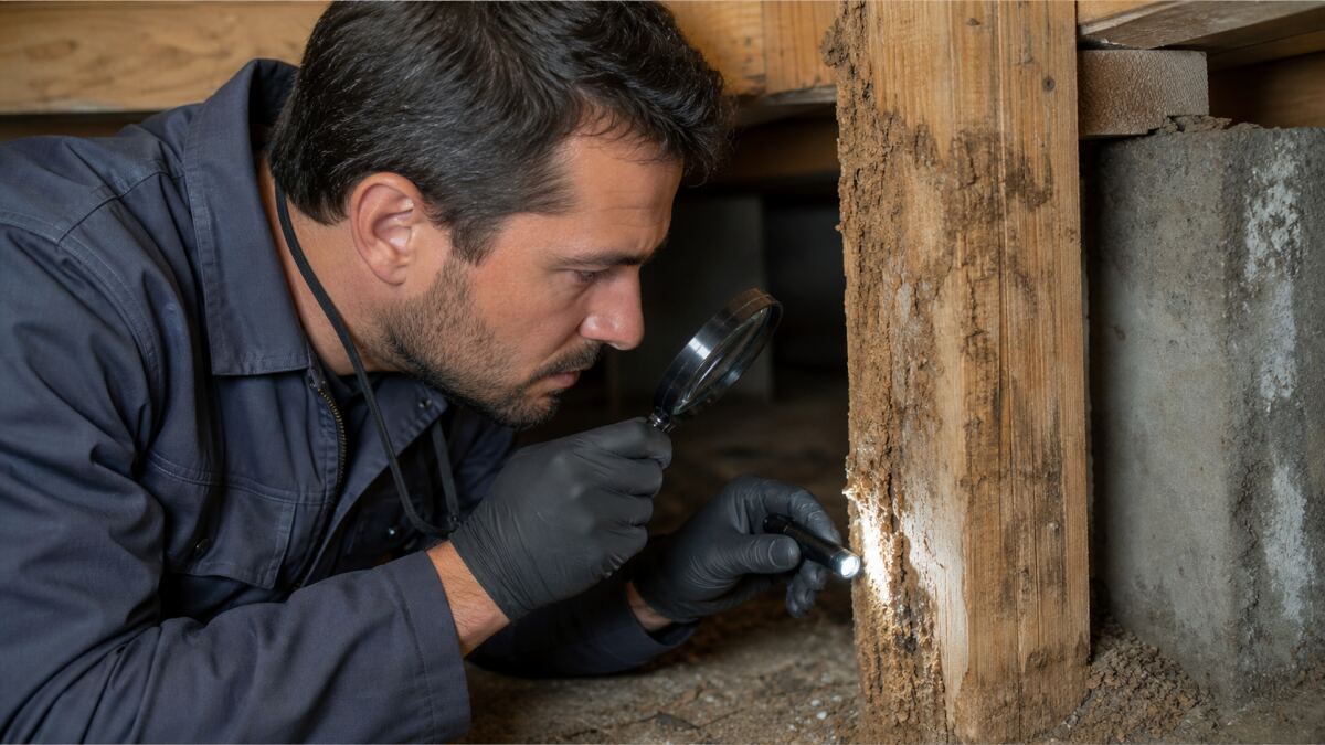 Termites : indices, diagnostic et travaux prudents