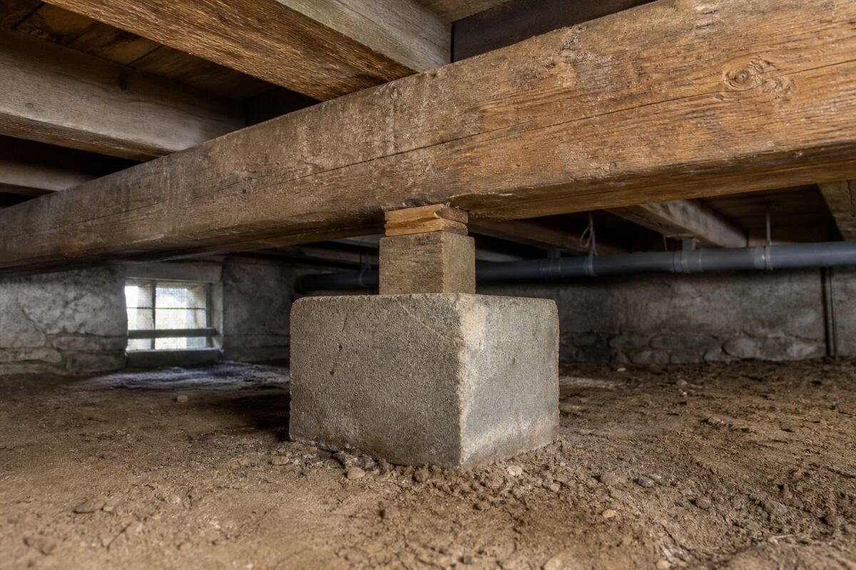 Cales sous plancher de vide sanitaire : diagnostic
