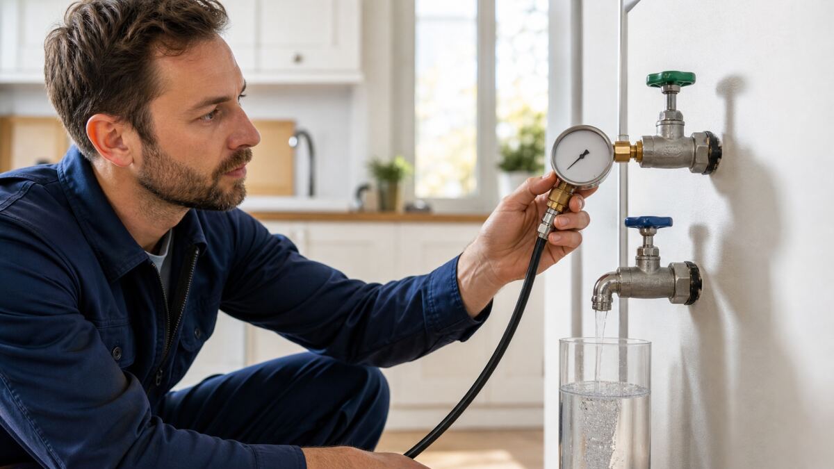 Pression d’eau : mesurer en statique et en dynamique