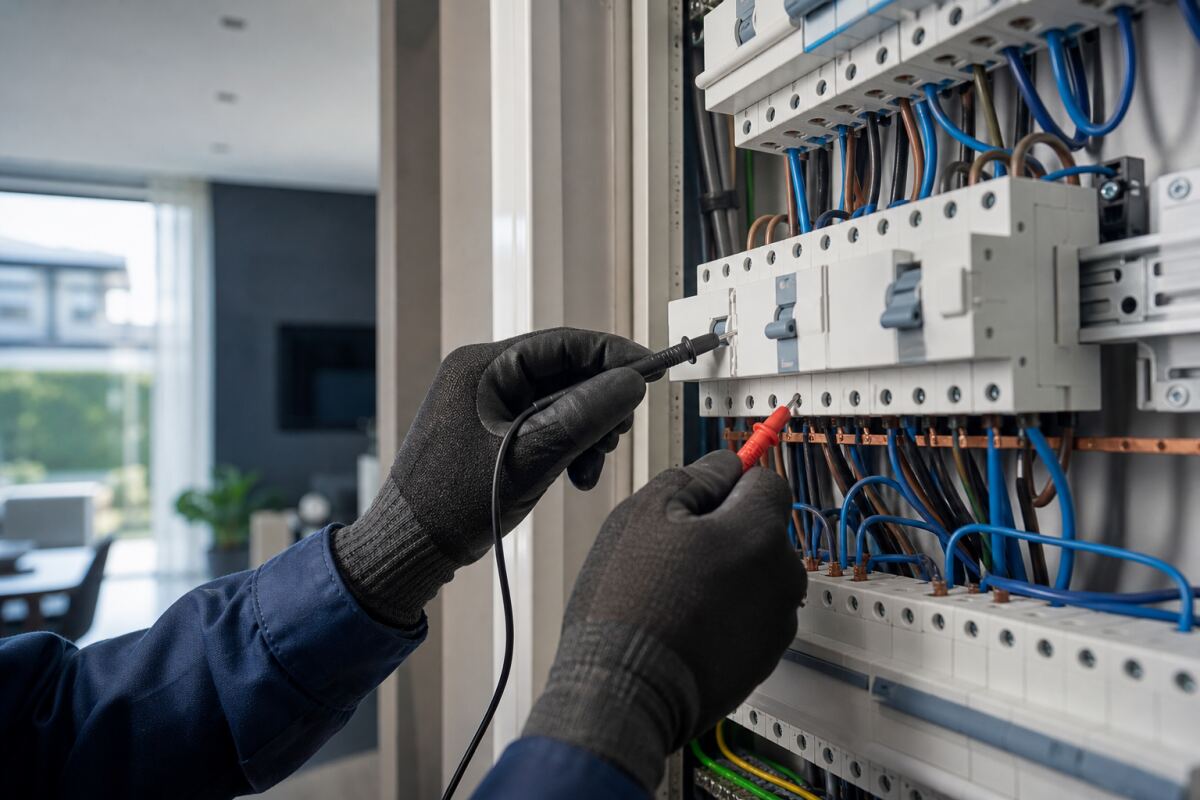 Détecteur d’arc électrique en logement 