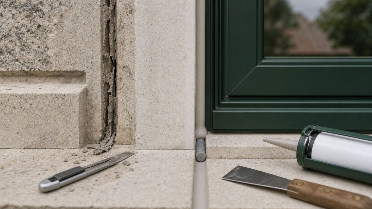 Joint de façade : choisir et poser le bon mastic