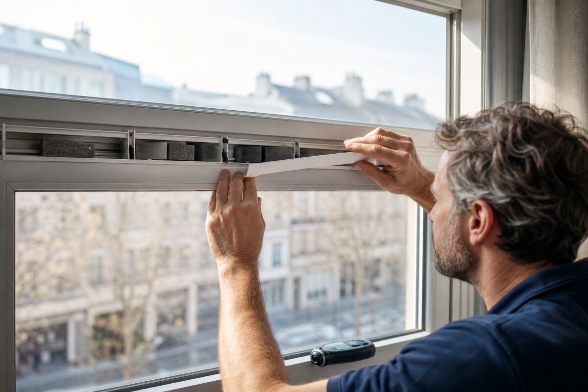Entrées d’air acoustiques : débit et bruit extérieur