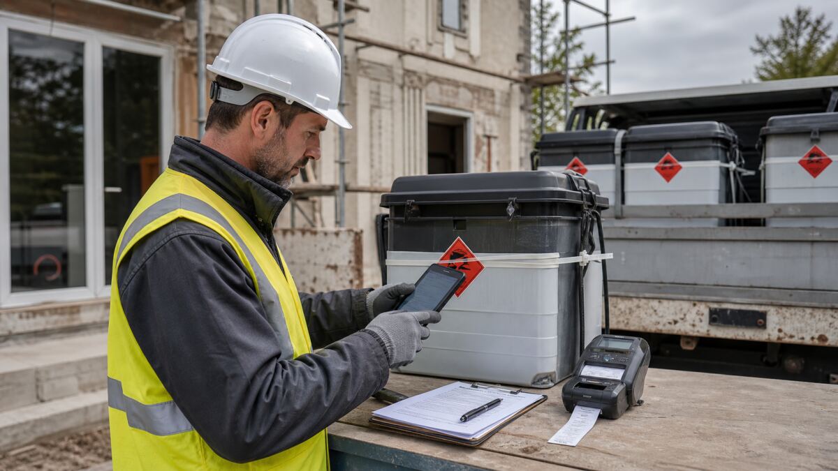 Traçabilité des déchets de travaux : bordereaux et preuves à conserver