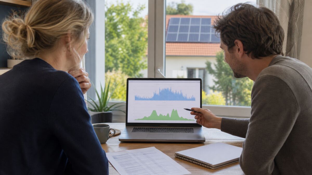 Courbe de charge Linky : dimensionner ses panneaux solaires avec ses vraies données