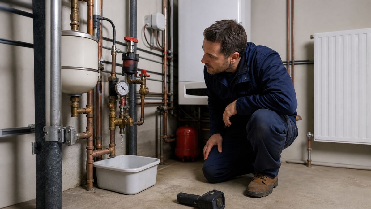 Fuite de chauffage : suivre pression et appoints d’eau