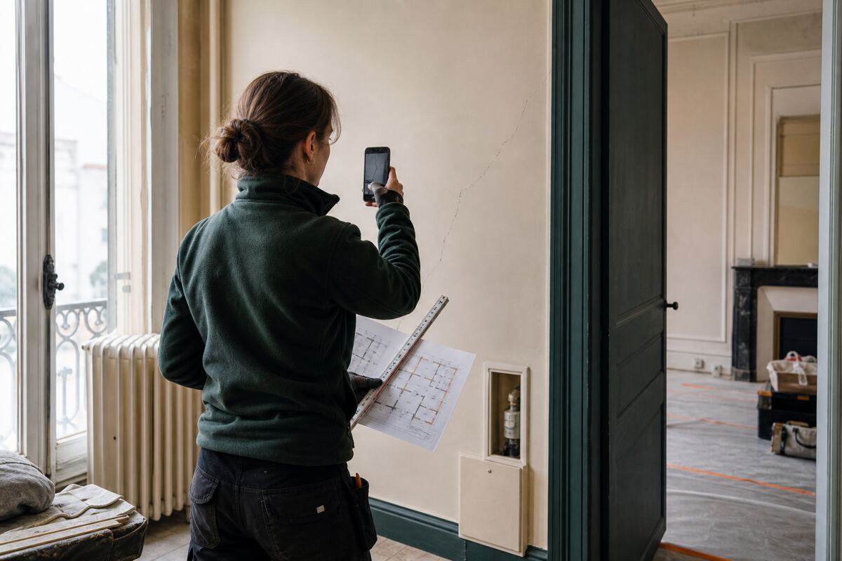 État des lieux avant chantier : méthode utile