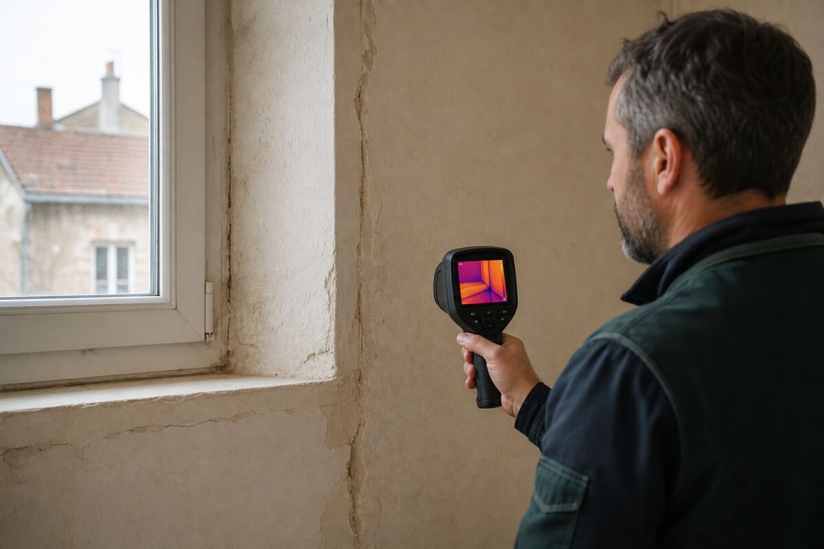 Caméra thermique maison : éviter les faux diagnostics