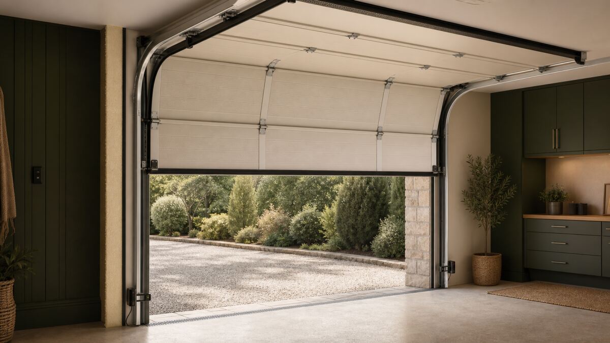 Isoler une porte de garage sans gêner son mécanisme