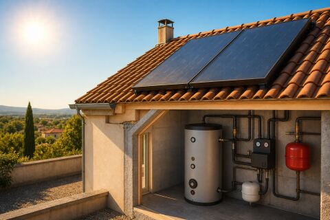 Ballon solaire en surchauffe l’été : stagnation, vase et stratégie d’absence
