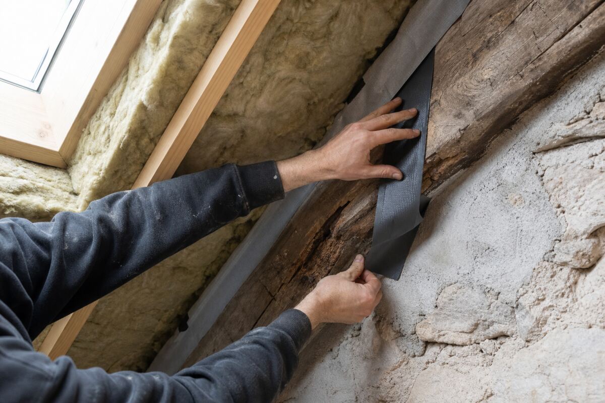 Jonction toiture-mur : isoler sans enfermer le bois
