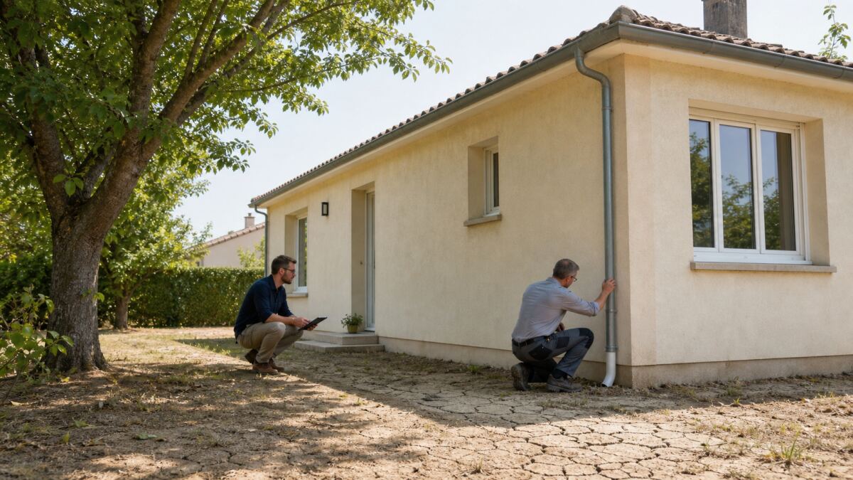 Sécheresse : protéger une maison des fissures