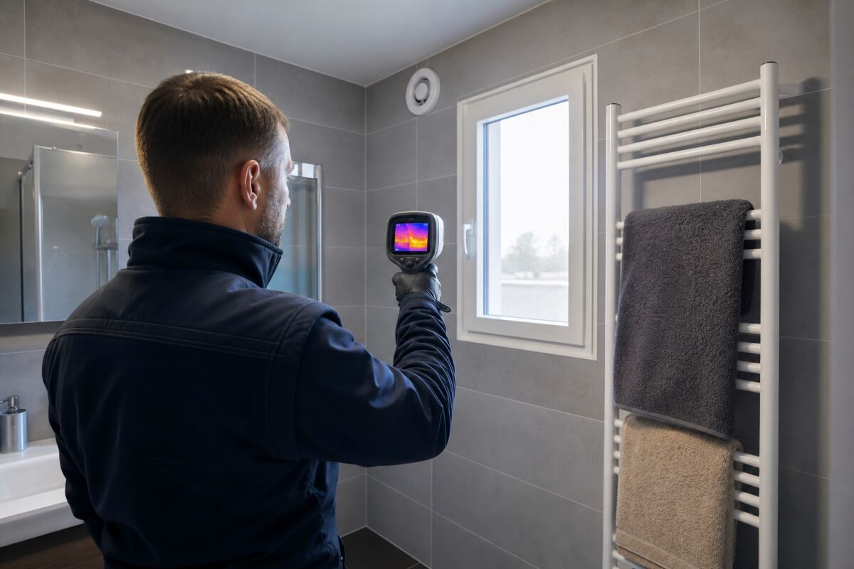 Salle de bain froide malgré le chauffage 