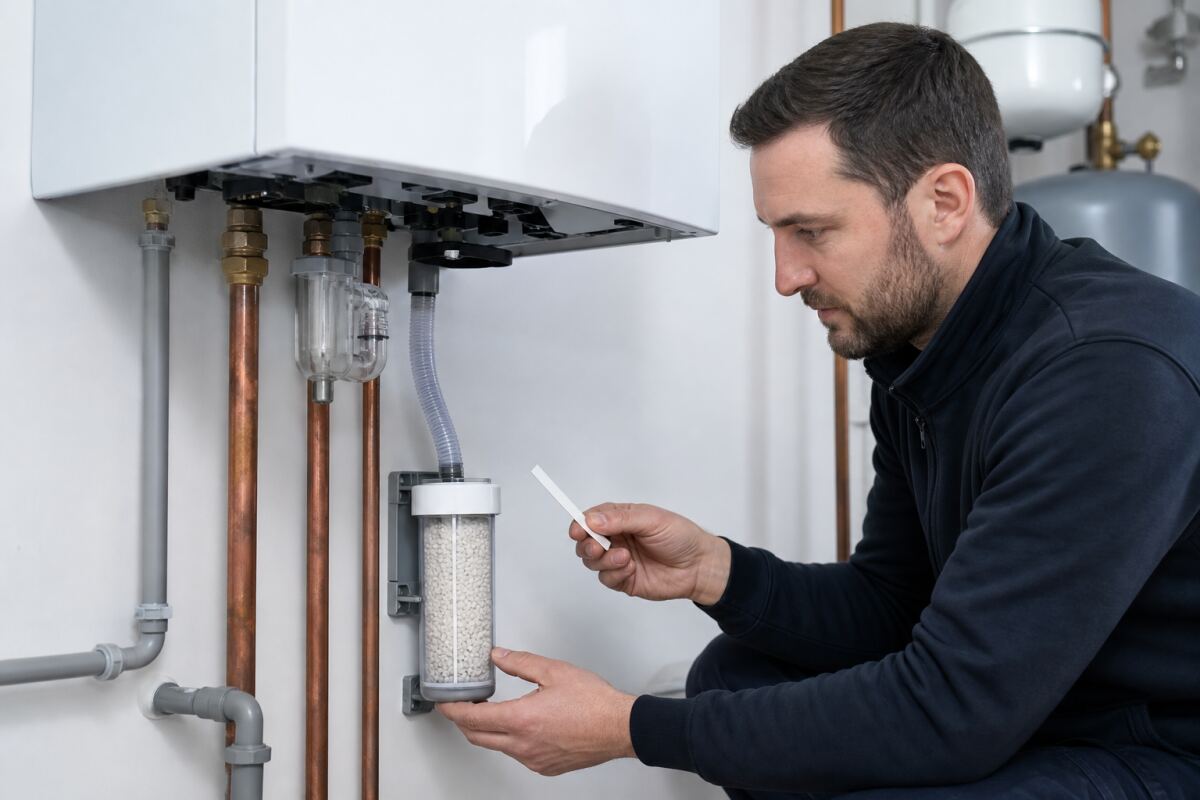 Neutraliseur de condensats de chaudière gaz : entretien et rejet