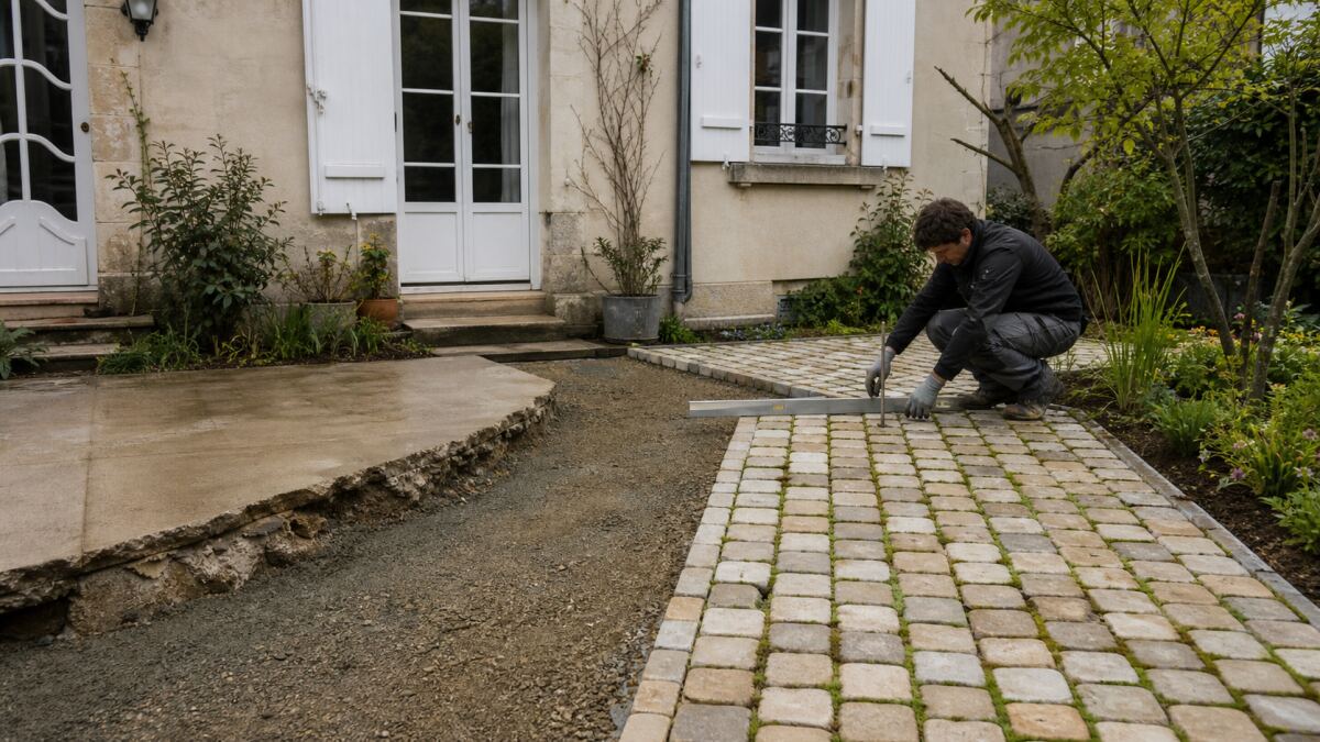 Désimperméabiliser une cour : solutions durables