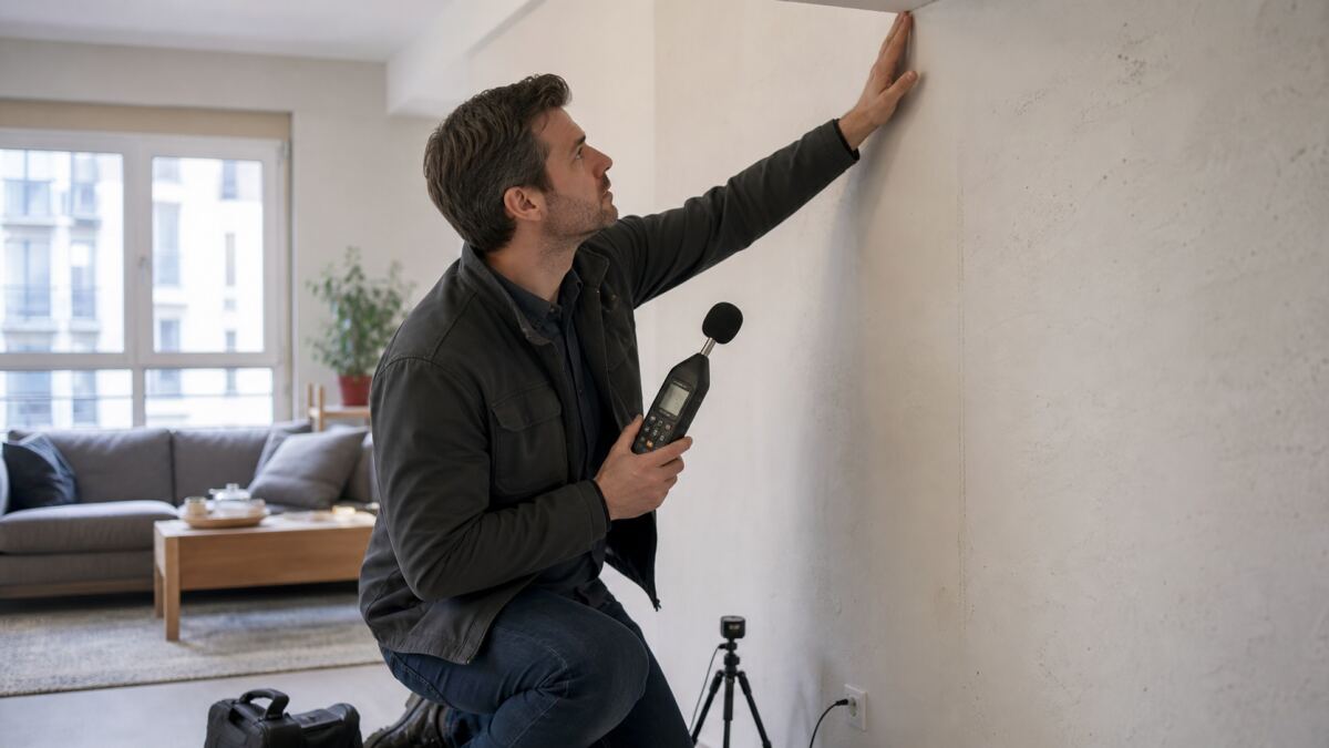 Bruit mur mitoyen : diagnostiquer avant d’isoler