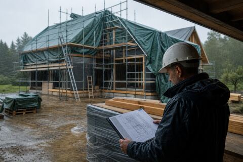 Intempéries et retard de chantier : distinguer cause réelle et excuse générale