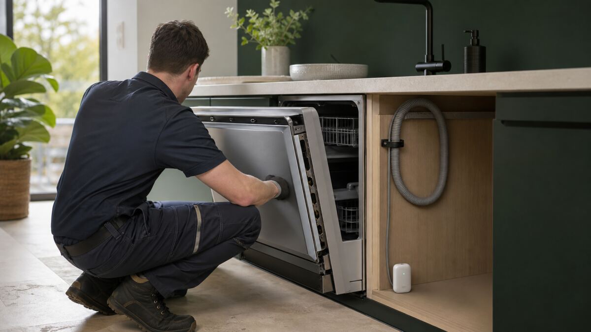 Installer un lave-vaisselle sans fuite