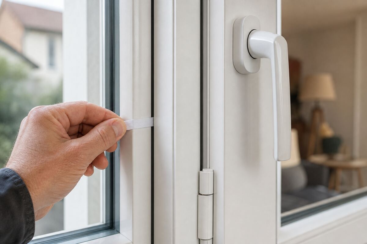 Fenêtre neuve qui laisse passer l’air : distinguer réglage, joint et défaut de pose