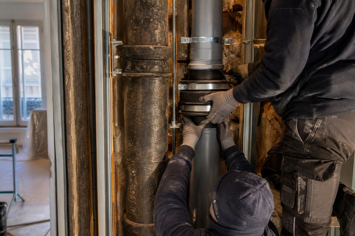 Remplacer une chute en fonte sans dégrader l’acoustique