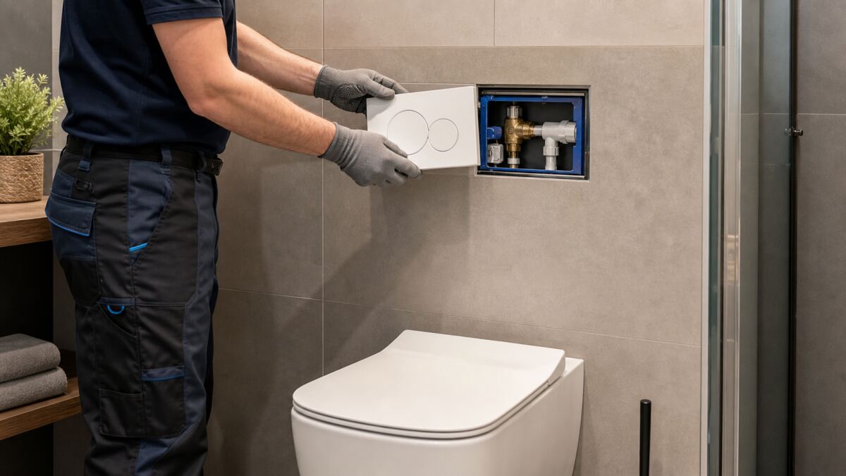 WC encastré : prévoir la maintenance