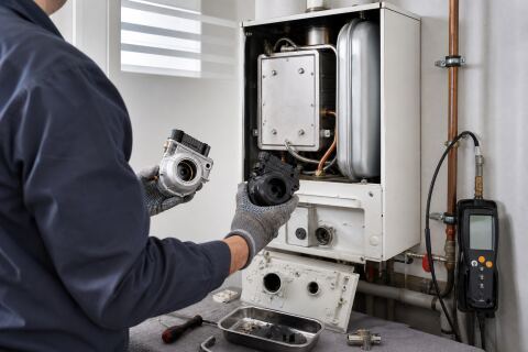 Réparer une chaudière ancienne : pièces disponibles et coût d’immobilisation