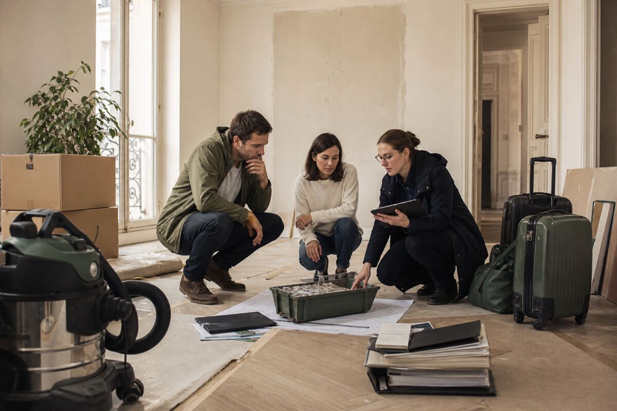 Frais cachés d’une rénovation : études, protections, stockage et relogement