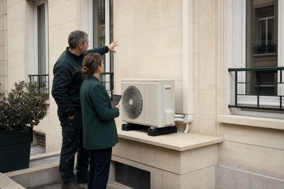 Climatisation en façade : accords avant la pose