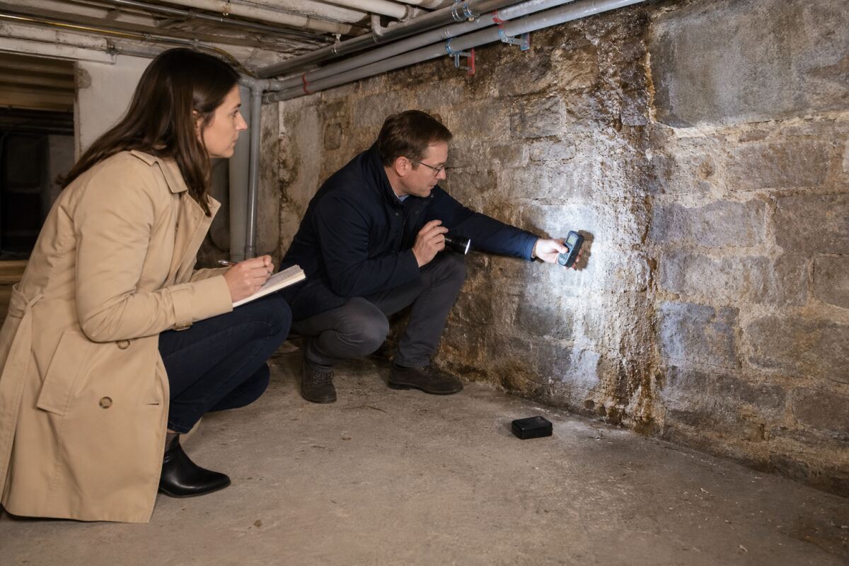 Infiltration en cave commune : diagnostiquer avant travaux