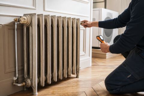 Conserver un radiateur en fonte : adaptation au nouveau chauffage