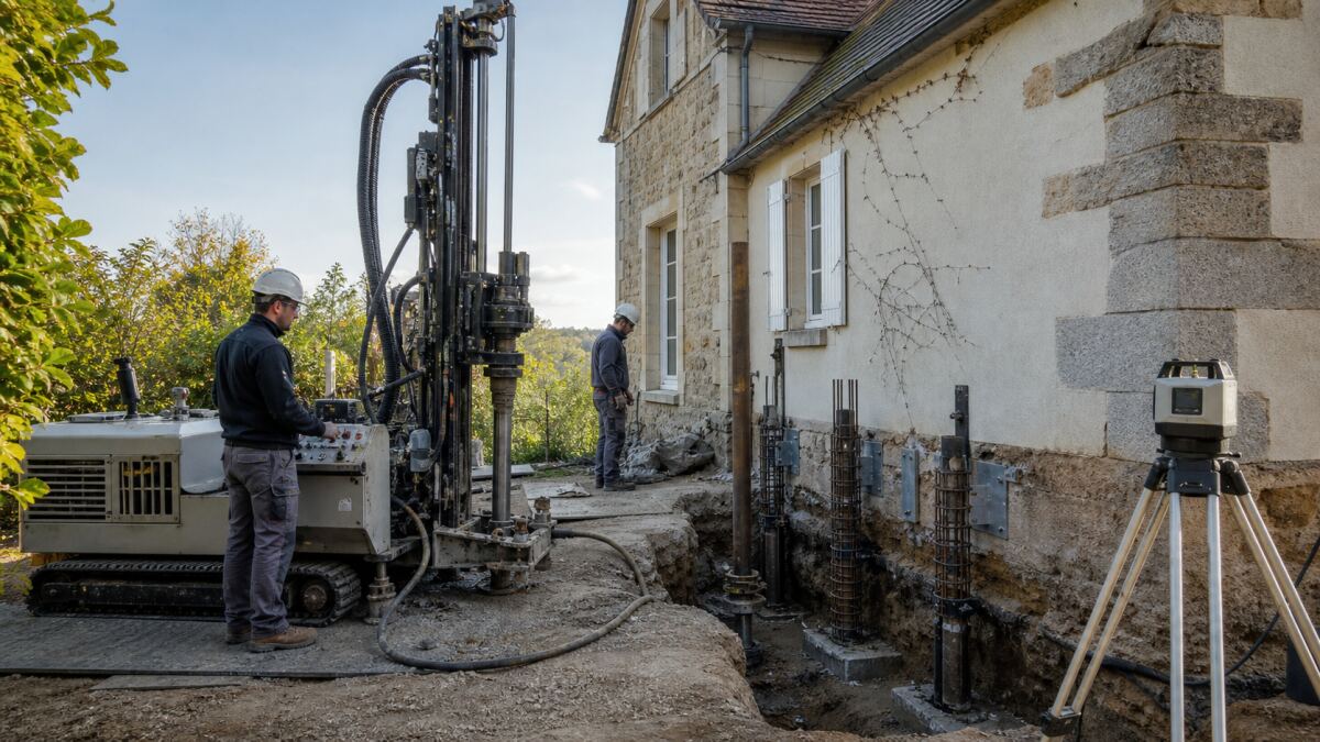 Micropieux : comprendre l’étude avant travaux